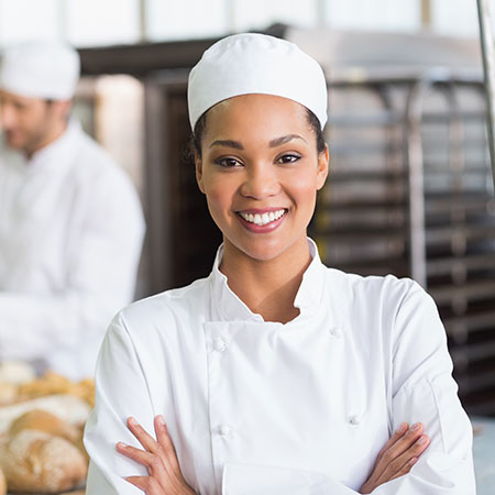 Smiling Pastry Chef