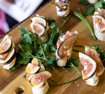 Off-premise catering services for events and venues